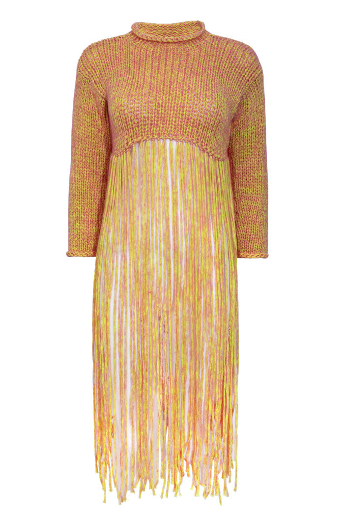 This piece is a unique and stunning colourful piece and who says you cant wear a Neon Rainbow?